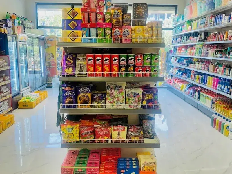 Inside a Noida Daily Mart store in Greater Noida — aisle 3